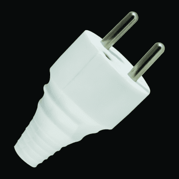 Fiche électrique mâle droite 16A(2P+T)