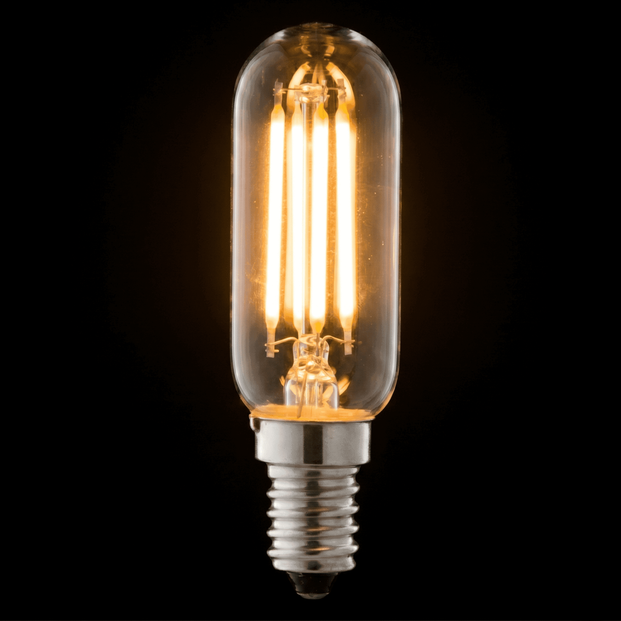 Ampoules LED Filament Claire Tubulaire - E14 / 4W / 470lm / 2700K / E (x2pcs)