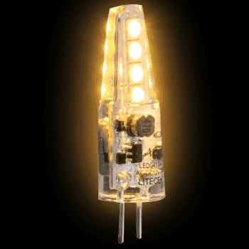 Ampoules LED Capsule 12V - G4 / 2W / 190lm / 3000K / E (x2pcs)