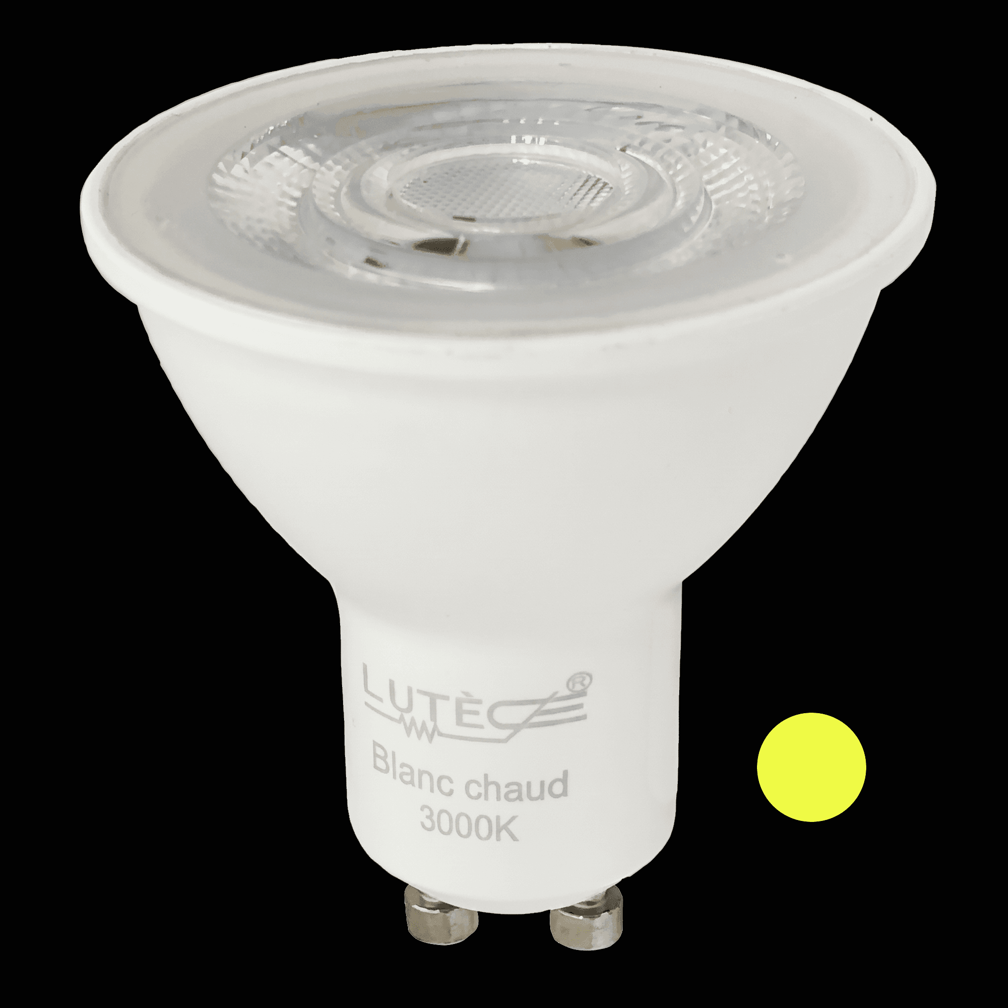 Ampoules LED Spot 36° - GU10 / 4,9W / 370lm / 3000K / F (x2pcs)