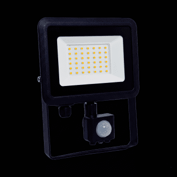 Projecteur LED avec détecteur 20W / 2000lm / 3000K - IP44