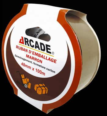 Adhésif Emballage marron 96mx48mm