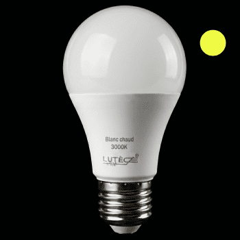 Ampoule LED Standard - E27 / 4,9W / 470lm / 3000K / F