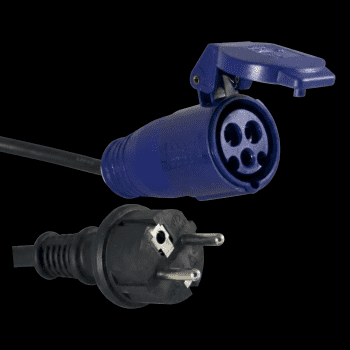 Adaptateur Caravane CEE17 Femelle - 0,3m / 3G1.5mm² H07RN-F / IP44