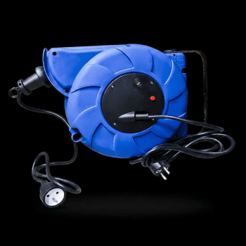 Enrouleur électrique mural 13+2m - 3G1,5mm² IP20