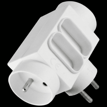 Quadriplite "T" 2x16A(2P+T) + 2x6A(2P)