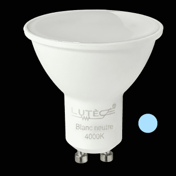 Ampoules LED Spot - GU10 / 4,9W / 470lm / 4000K / F (x2pcs)