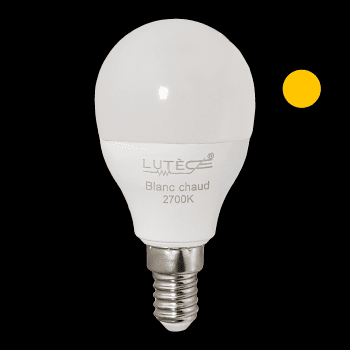 Ampoules LED Poire - B22 / 7,3W / 806lm / 2700K / E (x2pcs)