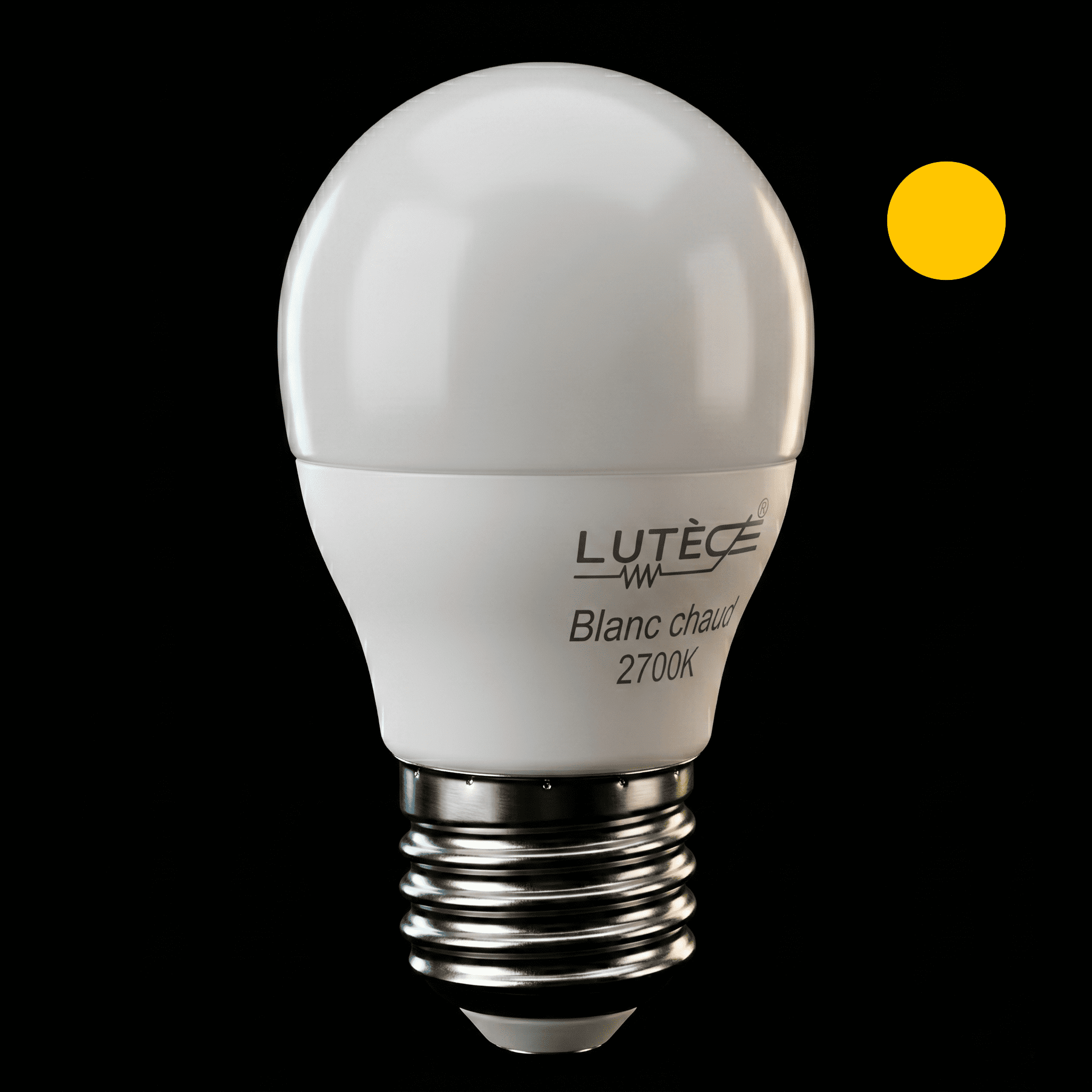 Ampoules LED Poire - E27 / 7,3W / 806lm / 2700K / E (x2pcs)