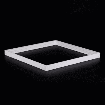 Cadre aluminium blanc pour dalle LED 600x600mm