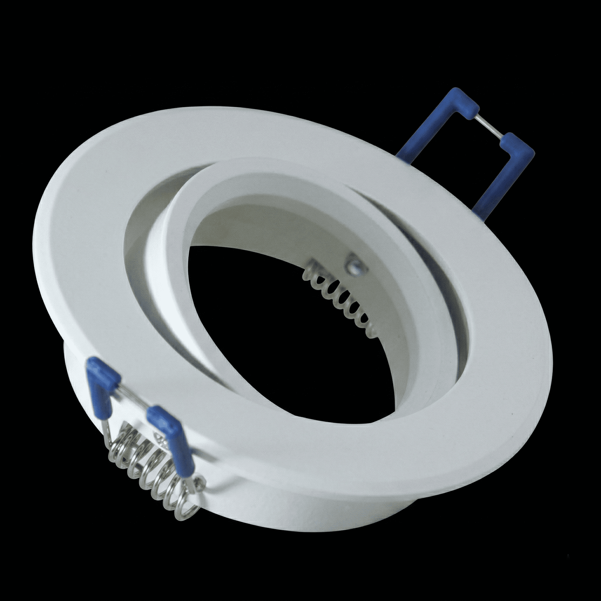 Support spot encastrable orientable Blanc aimanté - douille GU10 incluse